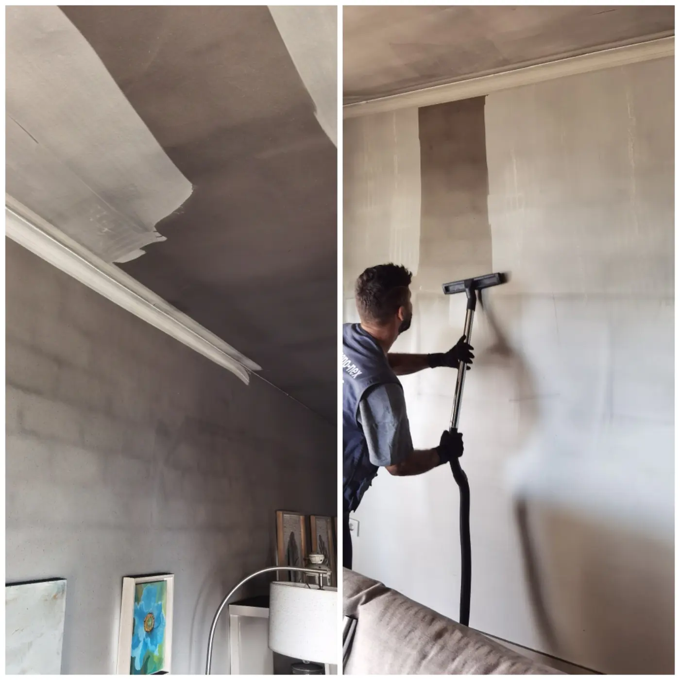 Actuación profesional en inmueble con daños por fuego y ceniza
