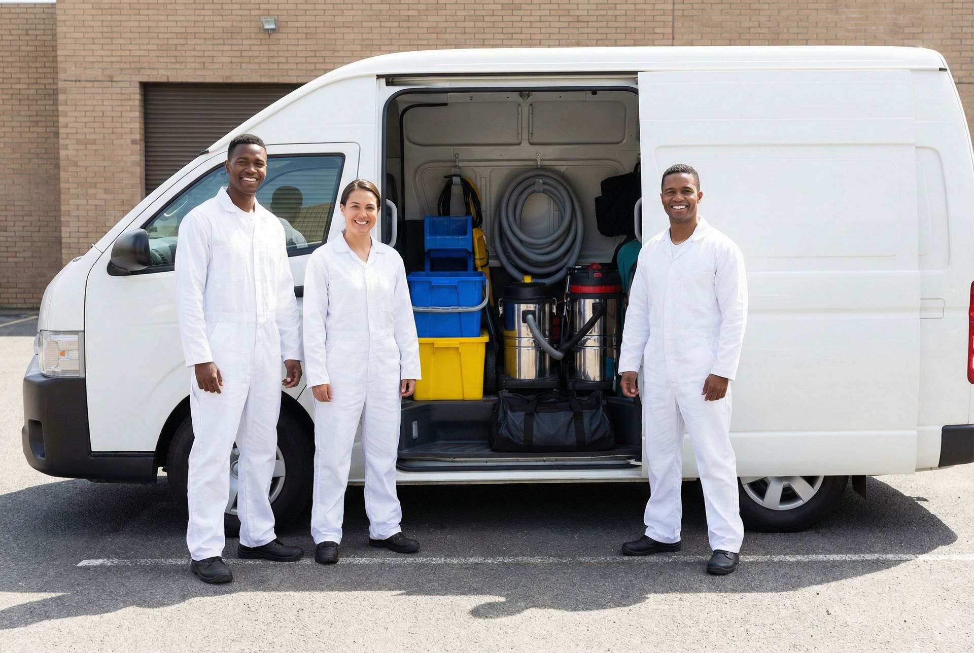 Equipo profesional de limpieza por incendio Avionics Solutions